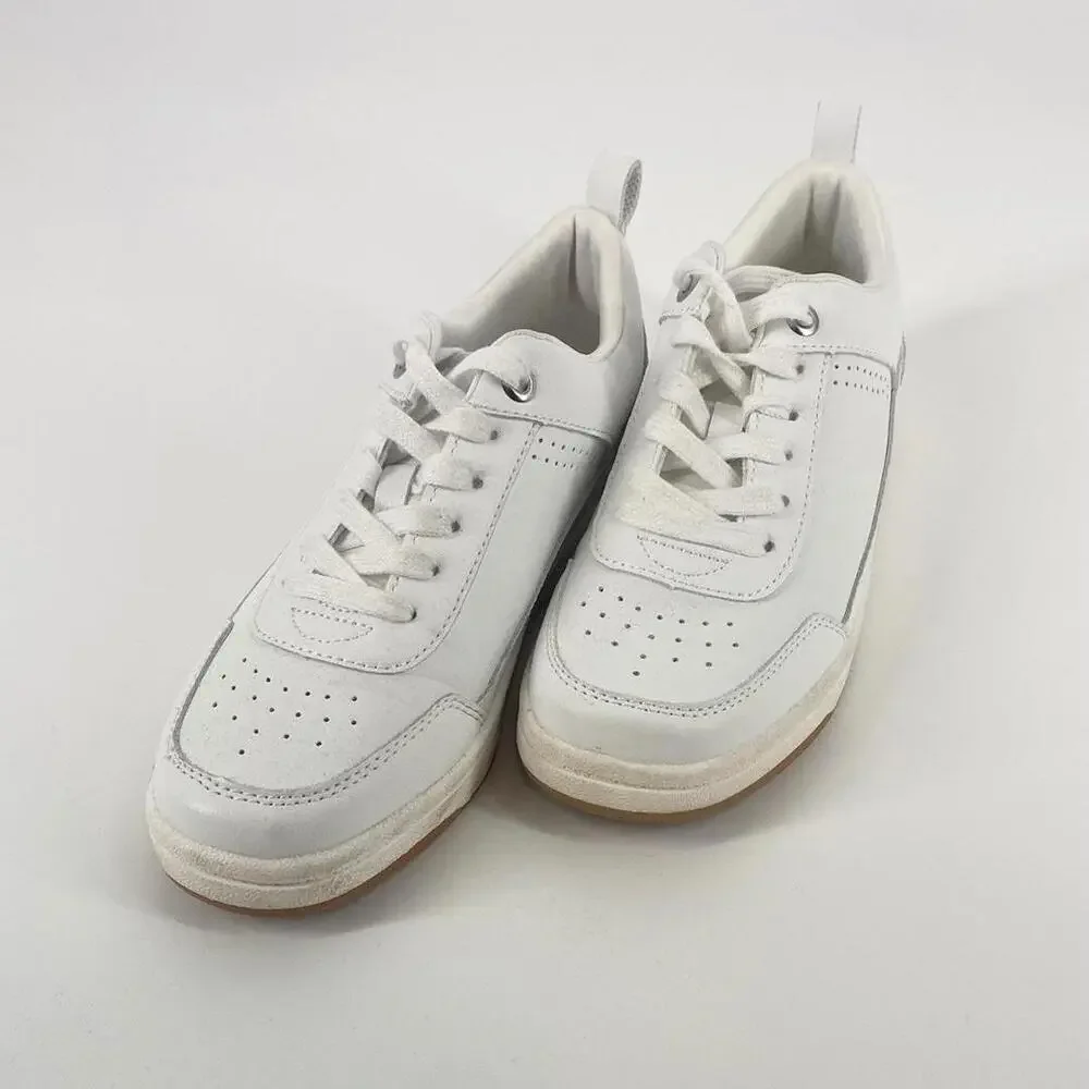 Stylish White Sneakers - Comfortable Casual Footwear